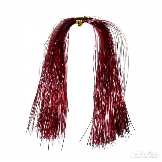 Люрекс для рыбалки цвет красный новогодний