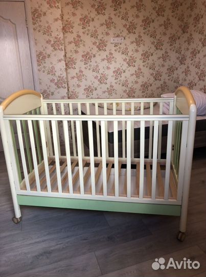 Детская кровать с ортопедическим матрасем Pali (It