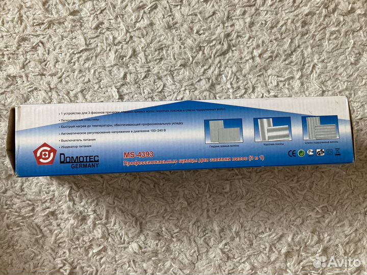 Щипцы для волос с насадками