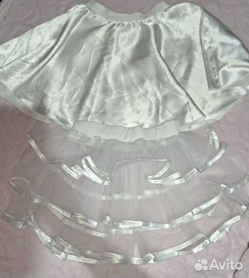 Купальник гимнастический + юбка