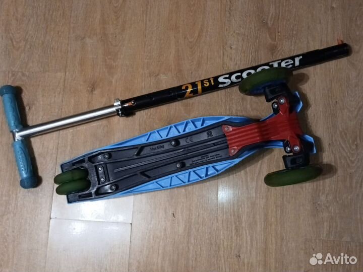 Самокат детский трехколесный б/у