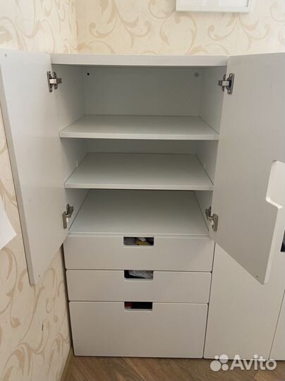 Шкаф IKEA белый детский