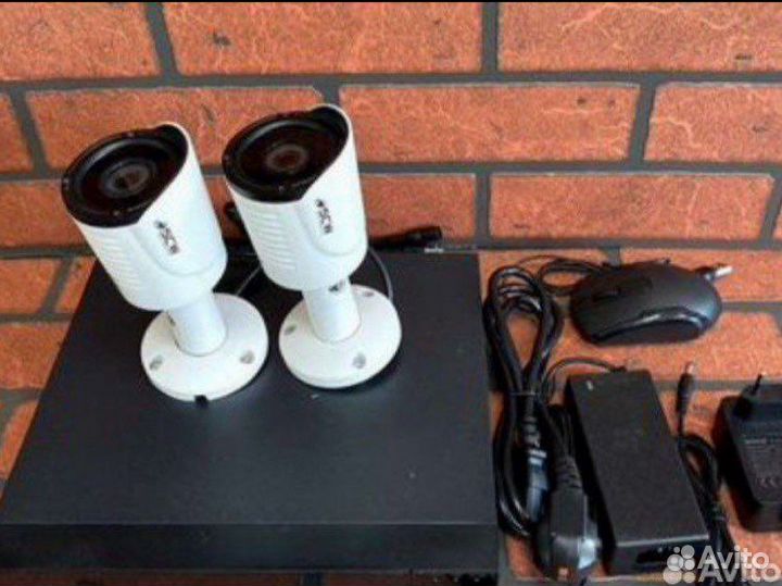 Комплект видеонаблюдения ip на 6 камер