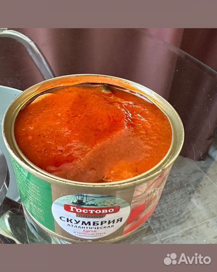 Скумбрия в томате