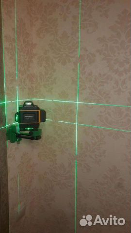 Уровень лазерный 16 и 12 линий зеленый(360)