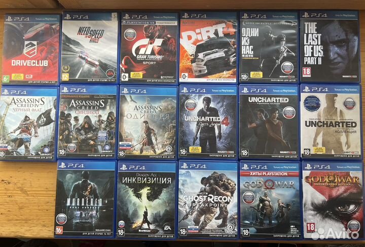 Игры на ps4