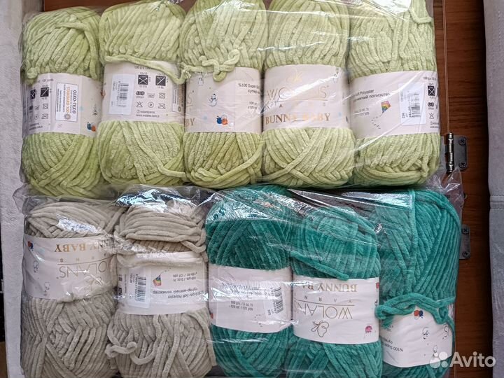 Пряжа wolans bunny baby