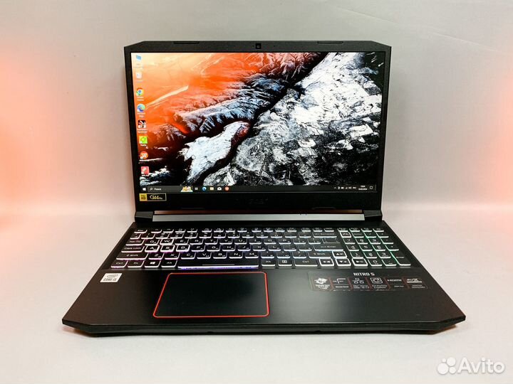 Игровой ноутбук Acer Nitro i5-10Th/RTX3060/Гаранти