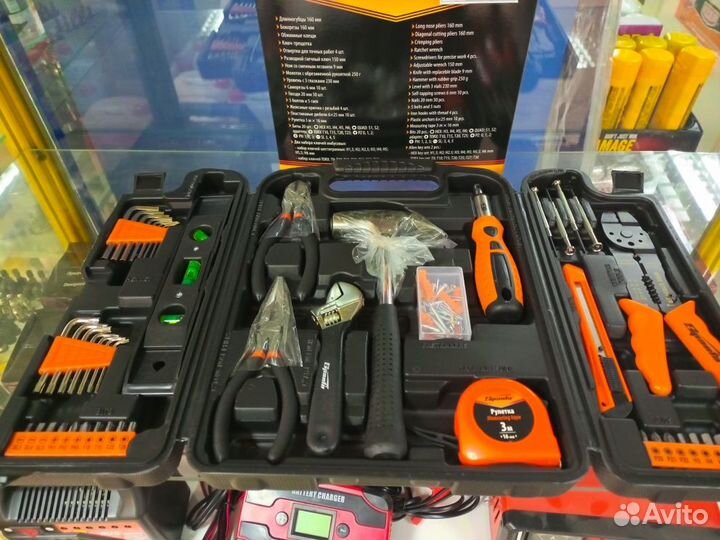 Набор инструментов бытовой Sparta 132 предмета