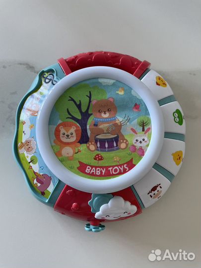 Б/у музыкальный барабан 3мес+