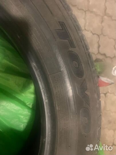 Летние шины 225/55/19. 4шт