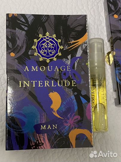 Interlude Man Amouage для мужчин пробник