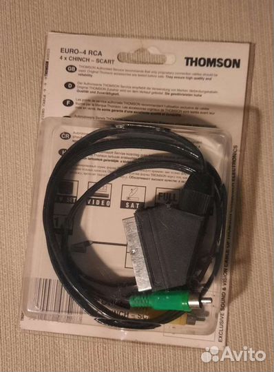Кабель Scart-RCA4 Hama Thomson