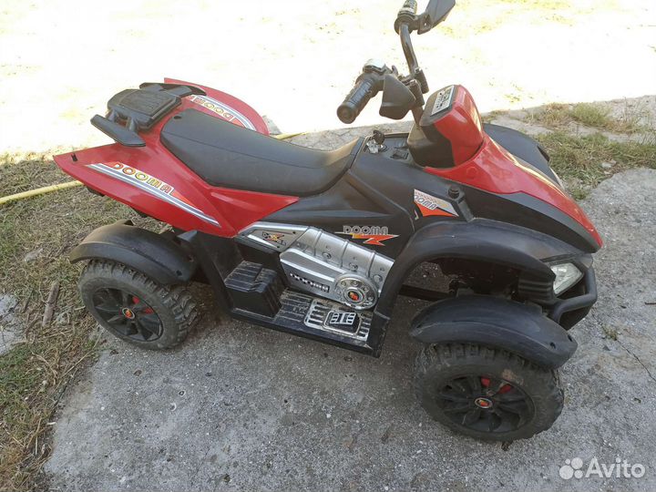 Детский электро квадроцикл. 3+