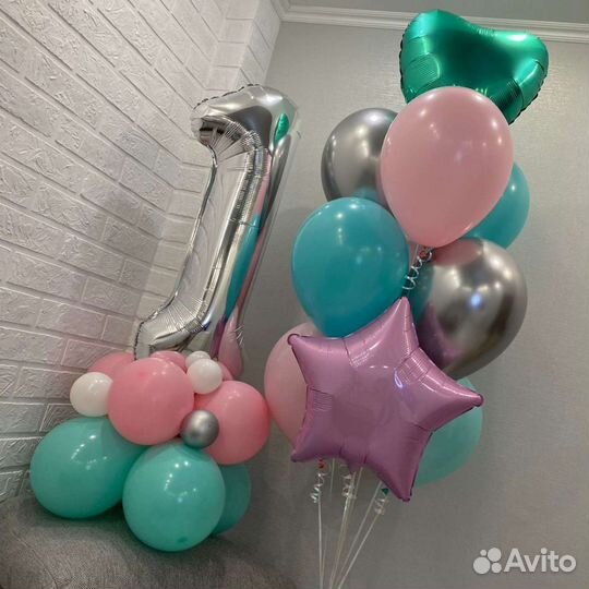 Шары с гелием/Оформление выпускных