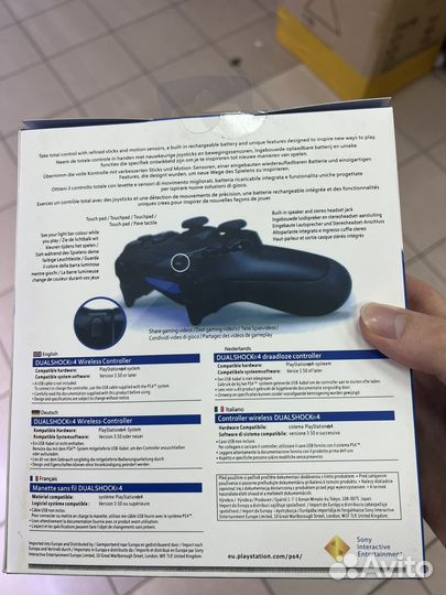 Джойстик dualshock для ps4/ps4 pro оригинальный