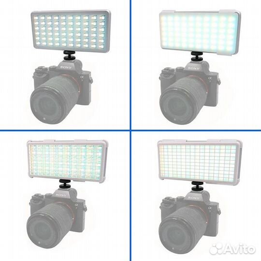 Осветитель NiceFoto TC-168 RGB