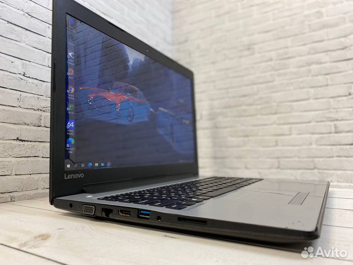 Игровой ноутбук Lenovo 8Gb/240SSD/2видеокарты/FHD