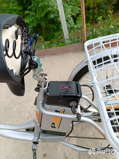 Трехколесный электровелосипед рвз