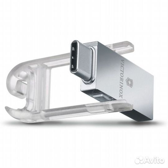 Швейцарский нож-брелок Victorinoxwork с флешкой