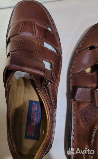 Сандалии мужские кожаные 42 размера