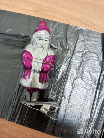 Елочные игрушки стекло СССР