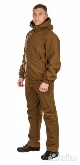 Костюм Nova Tex Барс орион полофлис, коричневый, р