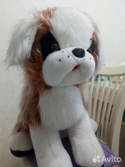 Мягкая игрушка собака большая