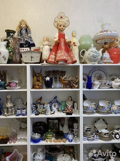 Большой выбор интересных предметов эпохи СССР