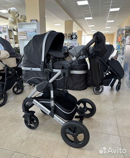 Коляска 2 в 1 Люксмам 558