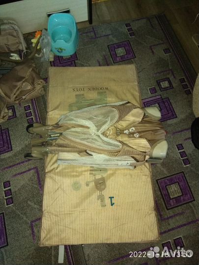 Детская кровать манеж бу