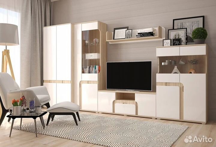 Гостиная Марсель со шкафом