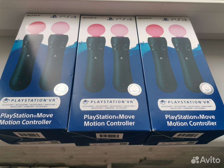 Новые Мувы v2 Комплект из 2-х контроллеров move