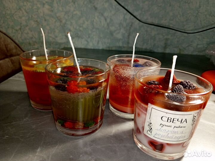 Молдовые и фигурные свечи ручной работы