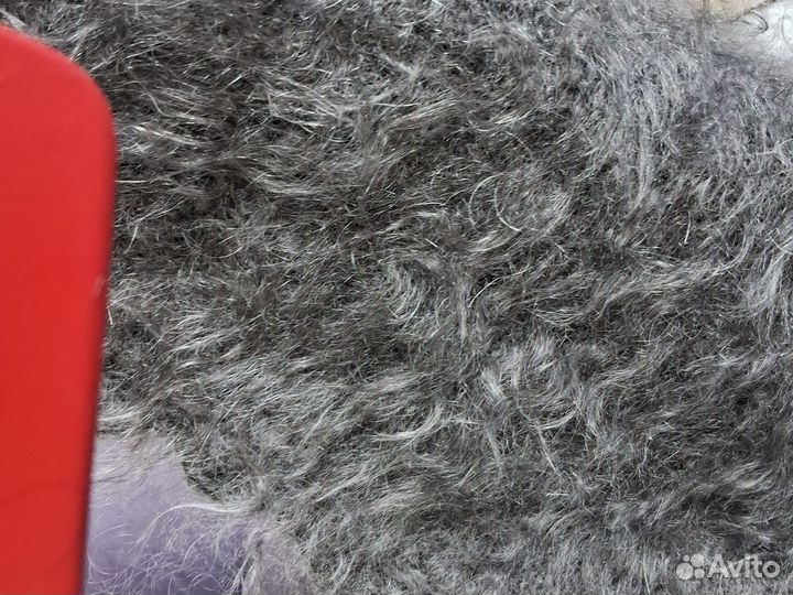 Пуховая косынка ручной работы