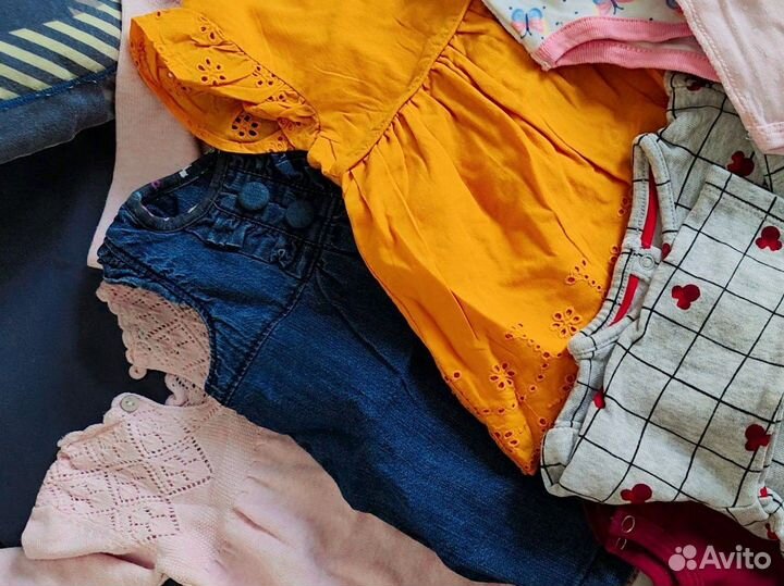 Вещи пакетом на девочку 0-3 месяца