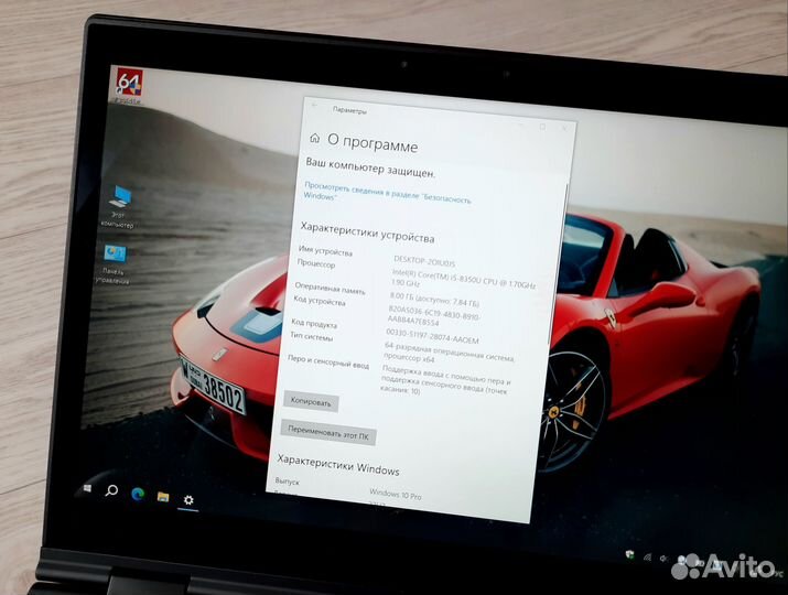 ThinkPad X1 yoga Gen 3 2.5K i5 стилус сенсор