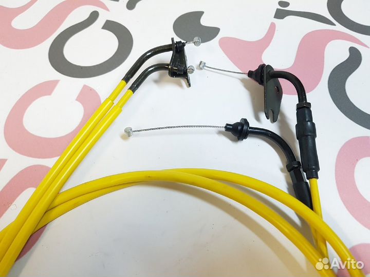 Трос газа двойной Yamaha Jog 5BM (1500 мм.)