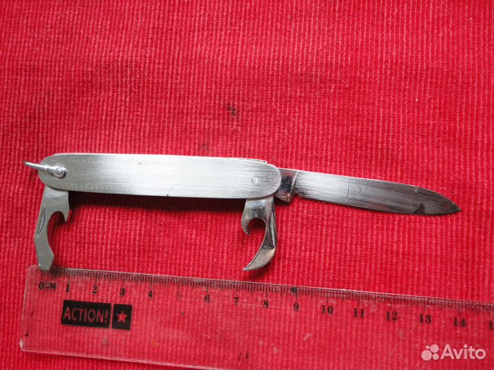 Перочинный складной нож- открывашка. Германия