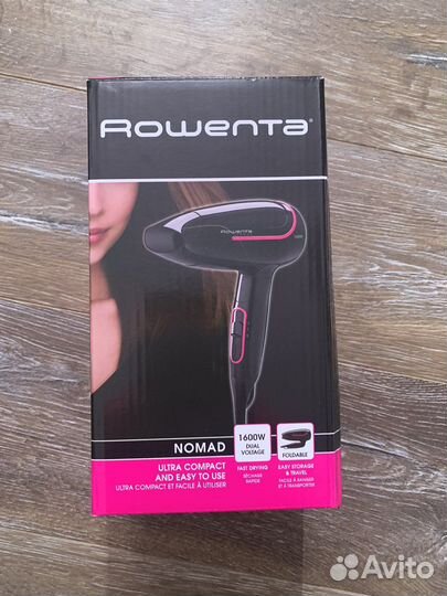 Фен Rowenta CV3323F0 1600 Вт черный