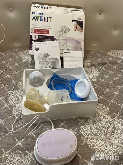 Молокоотсос avent электрический