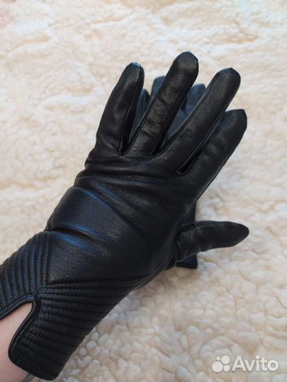 Перчатки из натуральной кожи