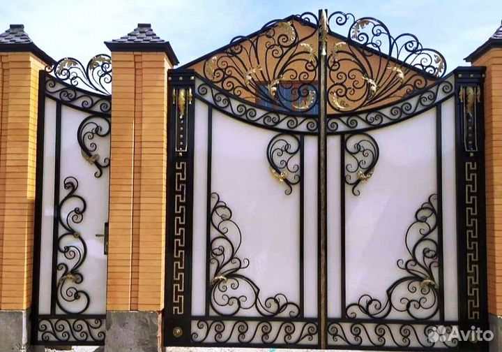 Кованные ворота