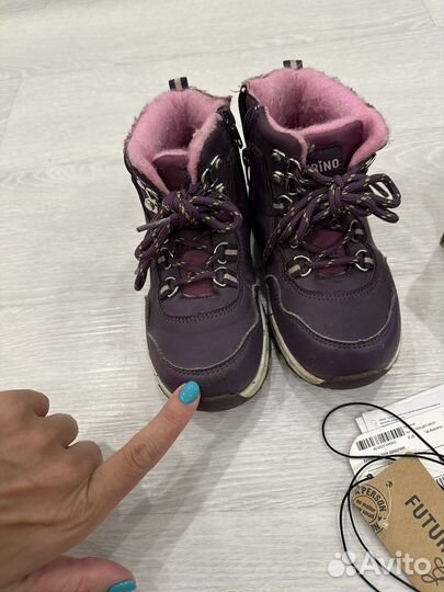 Ботинки для девочки демисезонные 28