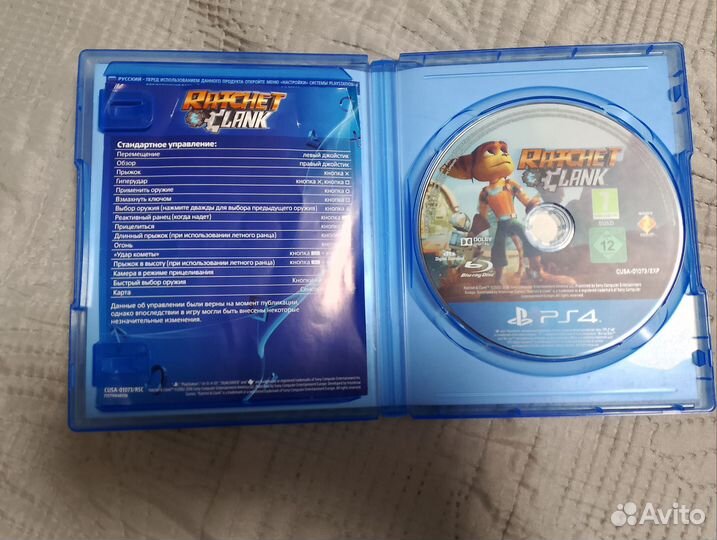 Игра на диске для PlayStation 4 Ratchet & Clank
