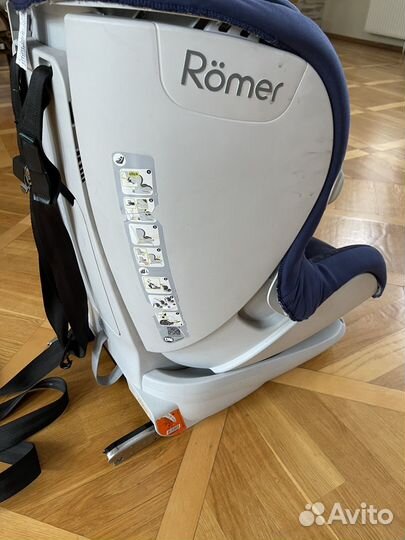 Детское автокресло 9 до 36 кг с изофикс romer