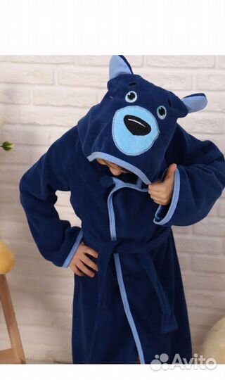 Детский махровый халат