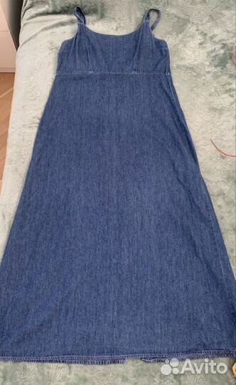 Джинсовое платье