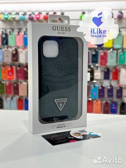 Чехол Guess для iPhone 13 Black (8174)