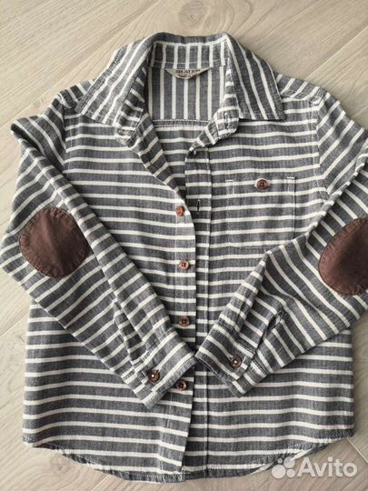 Рубашка для мальчика с длинным рукавом